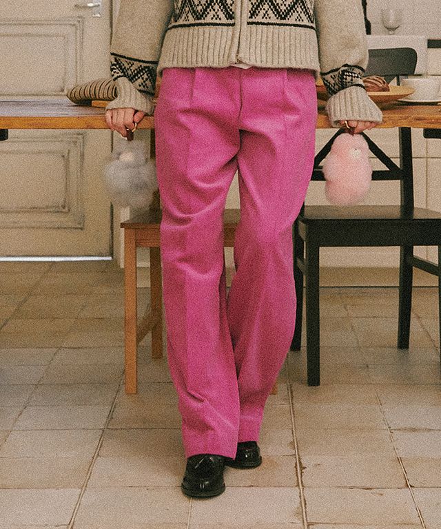 ★送料・関税込★RONRON★PINTUCK CORDUROY PANTS★ MUSINSA | RONRON PINTUCK CORDUROY PANTS SKY BLUE