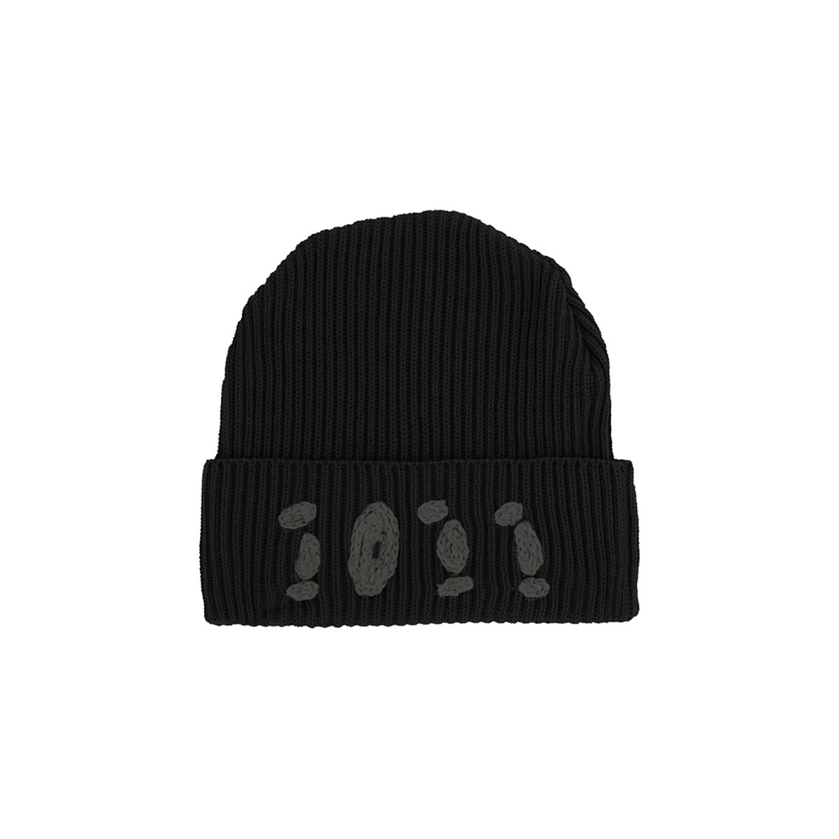1011갤러리(1011 GALLERY) 1011 Needle-Point Beanie - Black