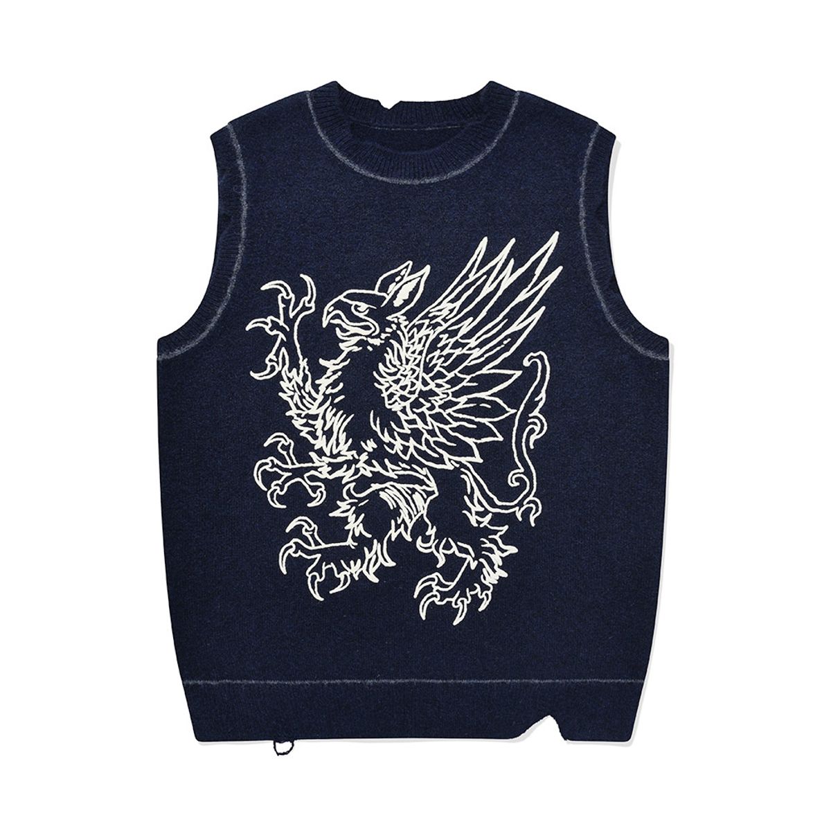 포스333(PHOS333) Embossed Griffin Vest