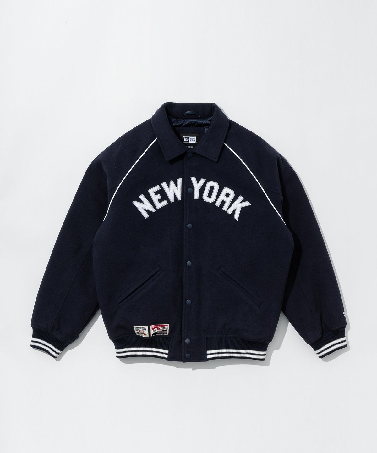 뉴에라(NEW ERA) MLB 뉴욕양키스 멜튼 스타디움 재킷 네이비