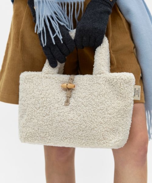 ●depound● Poodle Bag Tote Ivory DP2479BG009DIVXX MUSINSA | DEPOUND Poodle Bag Tote [Ivory]
