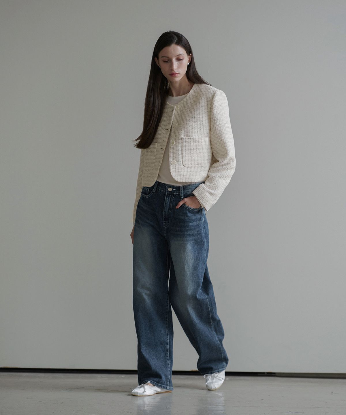 판도라핏(PANDORAFIT) [WIDE] Benjamin Jeans