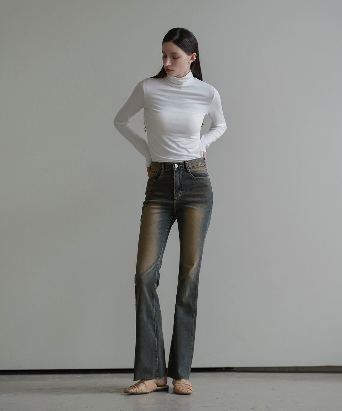판도라핏(PANDORAFIT) [BOOTSCUT] Ava Jeans