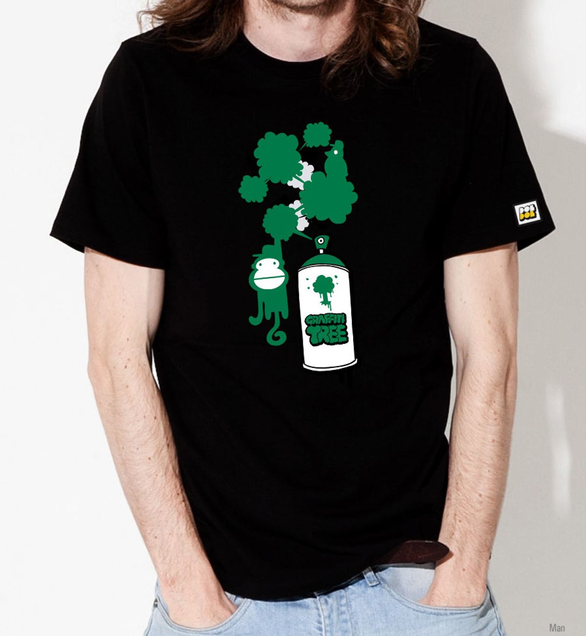 돌돌(DOLDOL) Graffiti-tree_T-shirts_10 동물의 숲 그래피티 트리 캐릭터 그래픽 티셔츠 반팔티