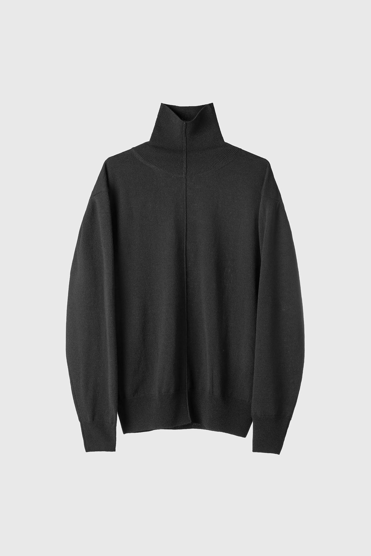 해칭룸(HATCHINGROOM) Turtleneck Knit Black