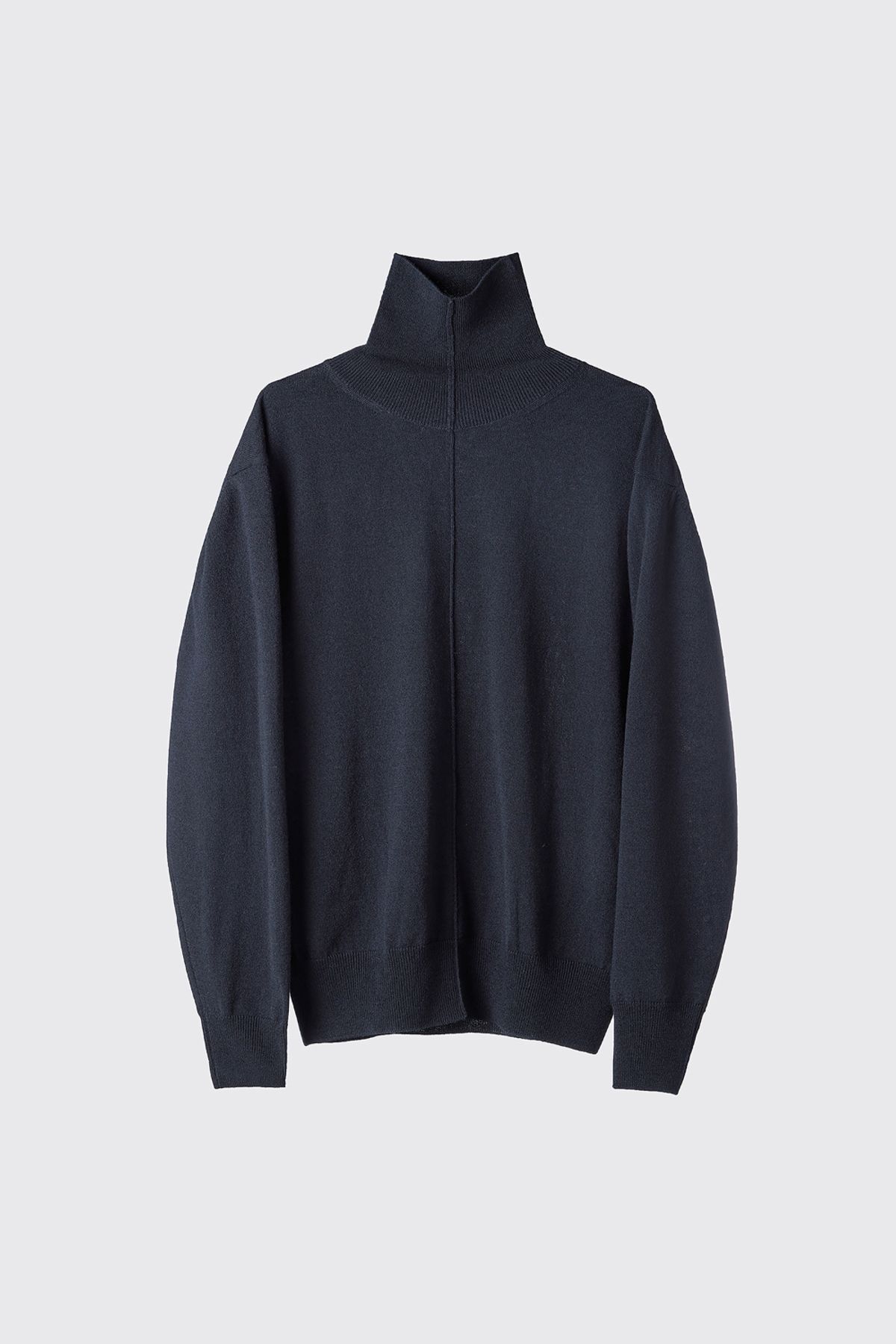 해칭룸(HATCHINGROOM) Turtleneck Knit Dark Navy