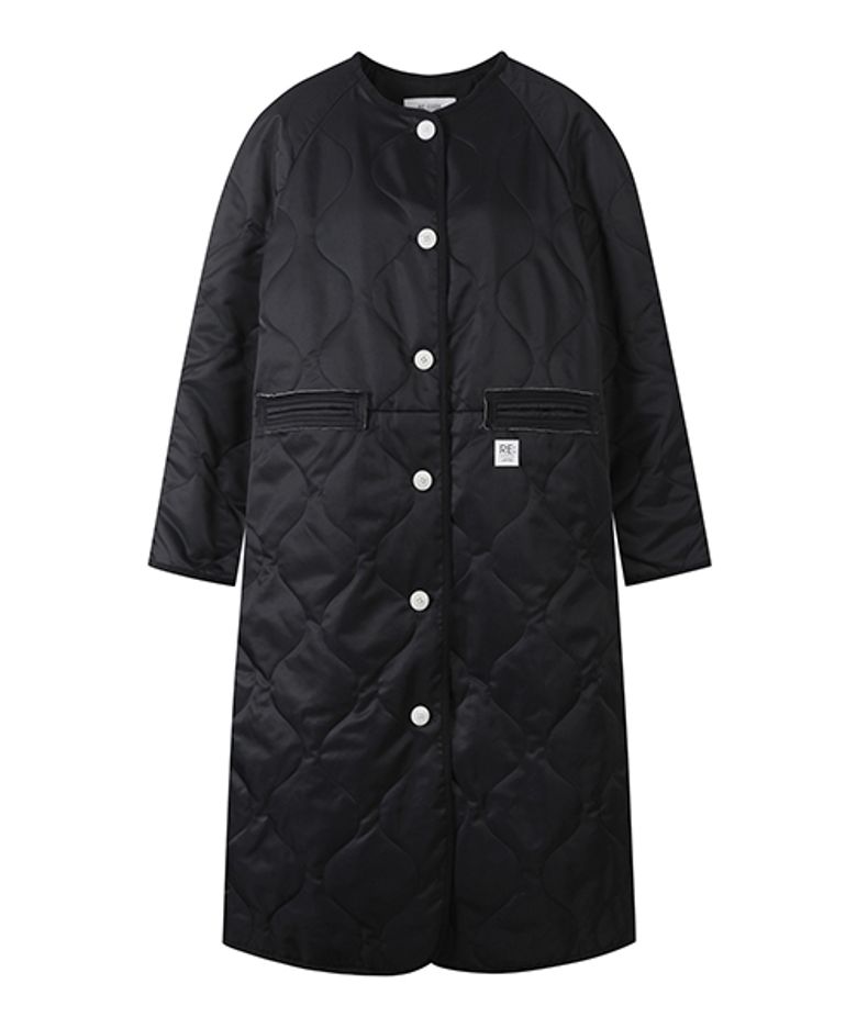 Raw Pocket Detail Quilting Jumper_RQUAW23527BKX