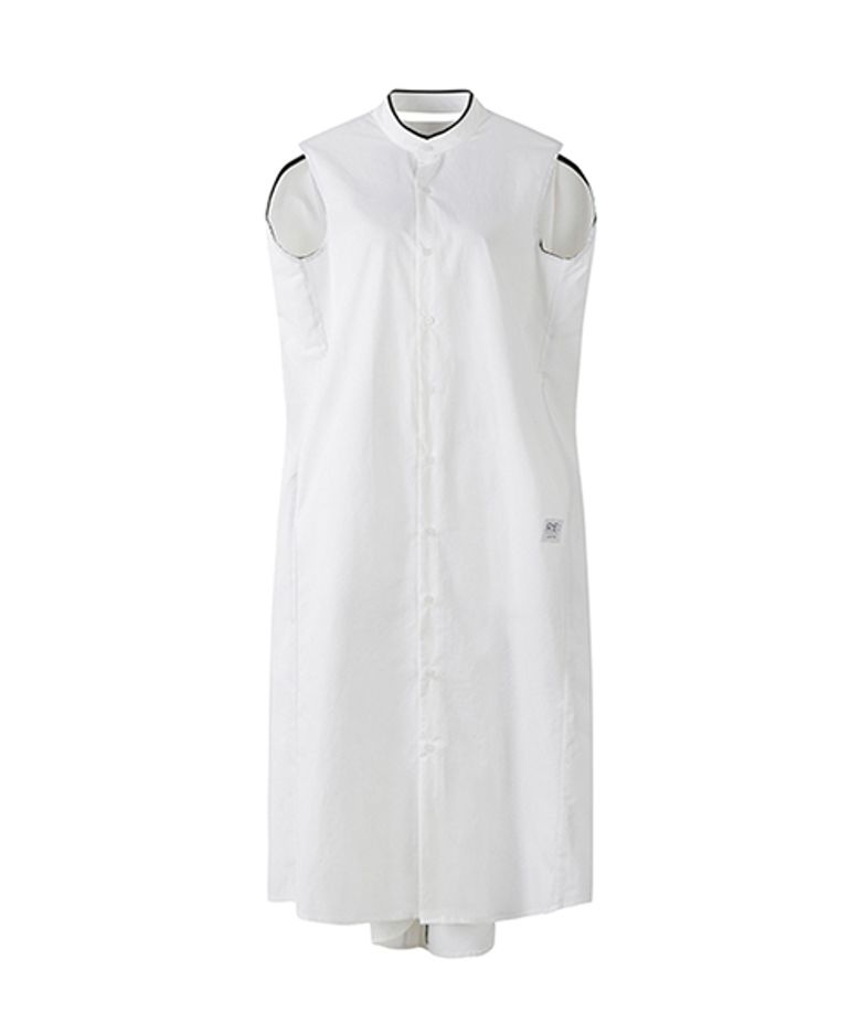 Sleeveless Unbalanced Dress_RQDAA23512WHX