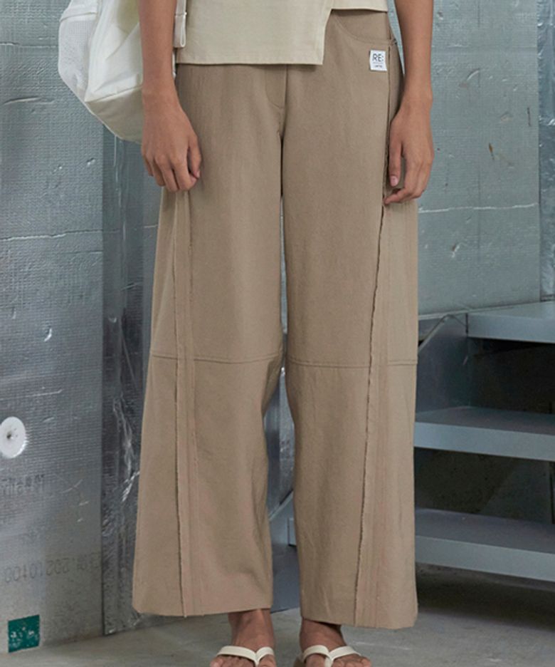 Cut-Out Detail Pants_RQPAM23595BEX