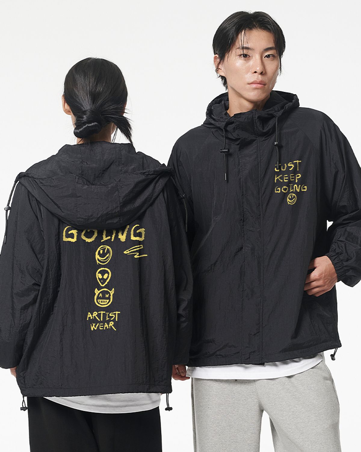 아티스트웨어(ARTISTWEAR) [ATW] 킵고잉 후드 바람막이