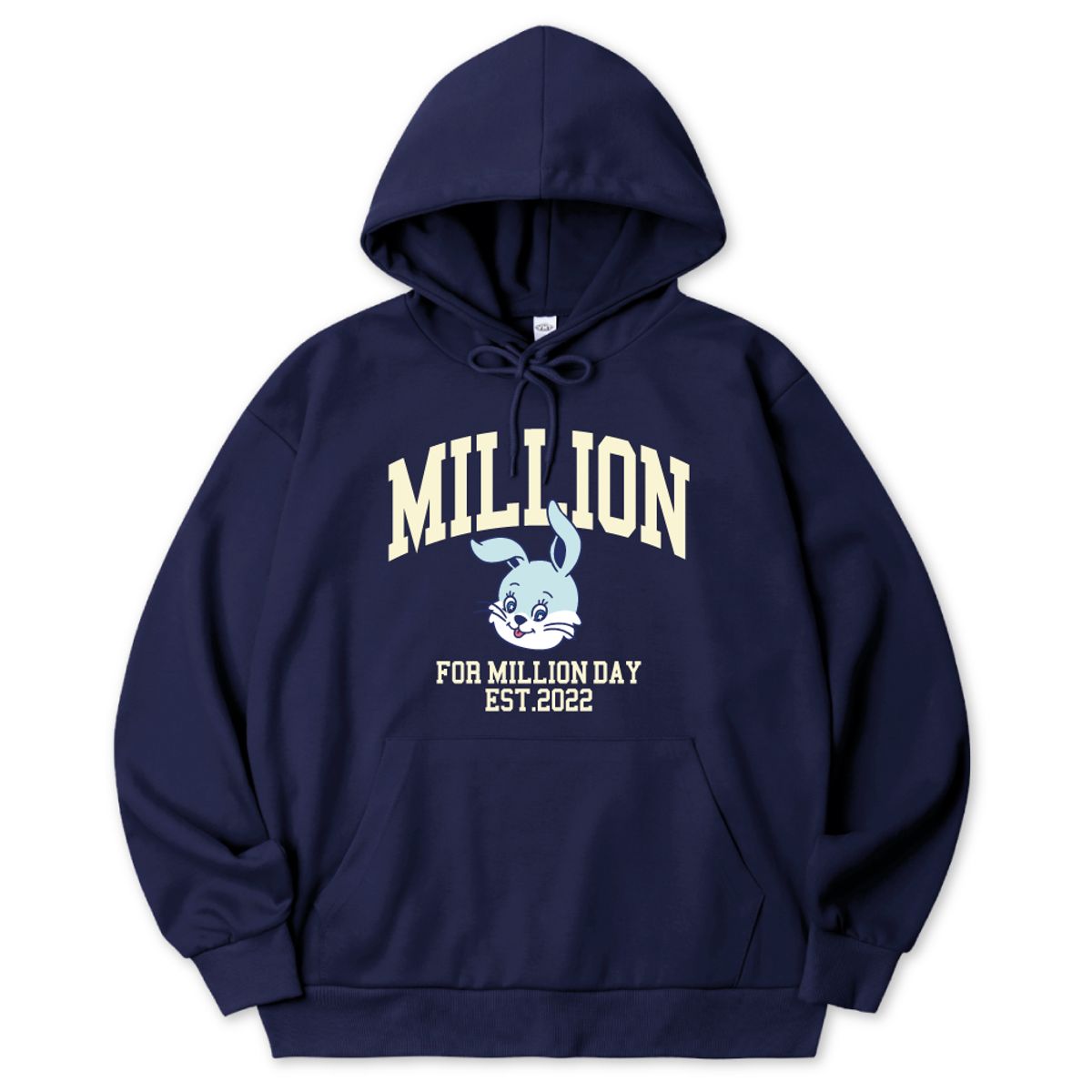 밀리언데이(MILLION DAY) MILLION BUNNY 해비쭈리 후드