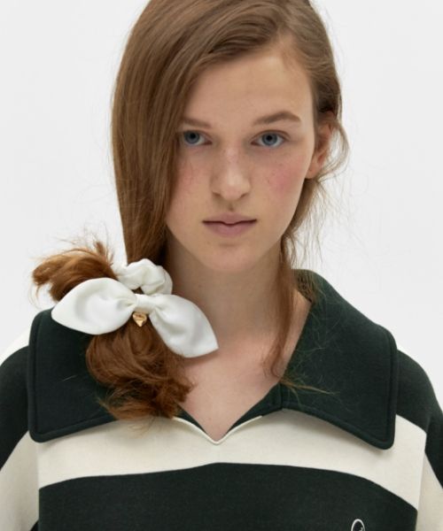 MUSINSA公式 | DEPOUND Ribbon Scrunchie [Ivory]