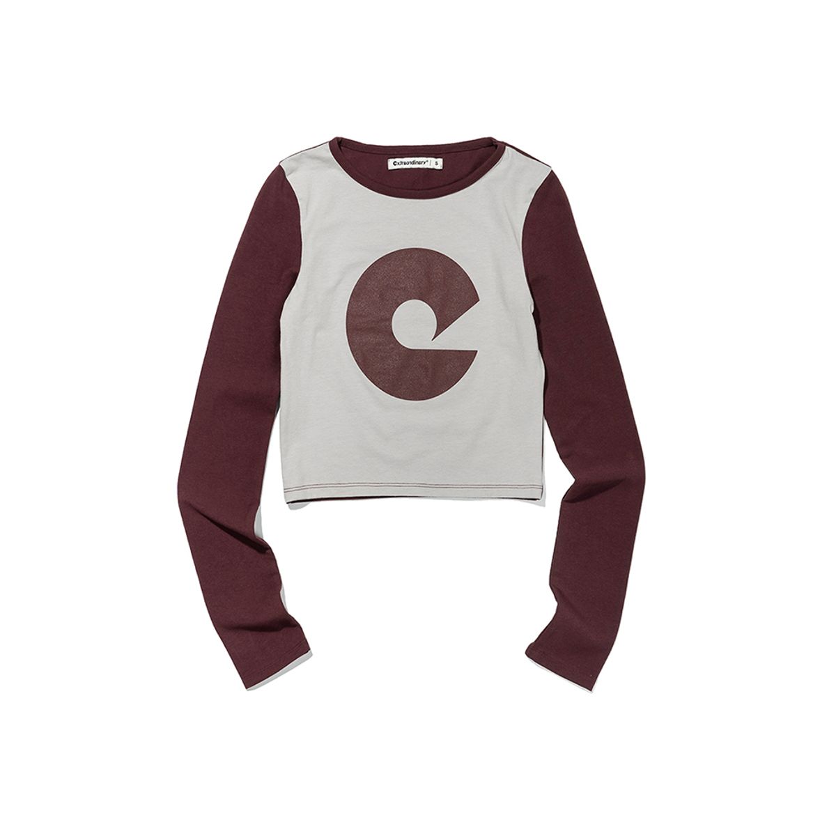 엑스트라오디너리(EXTRAORDINARY) WOMENS SYMBOL LONGSLEEVE GRAY