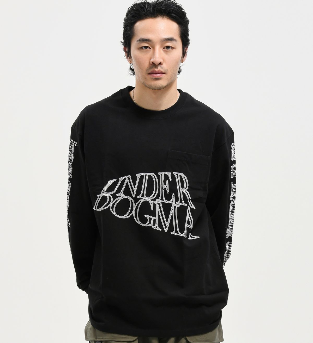 엑스트라오디너리(EXTRAORDINARY) UNDER DOGMA LONGSLEEVE BLACK