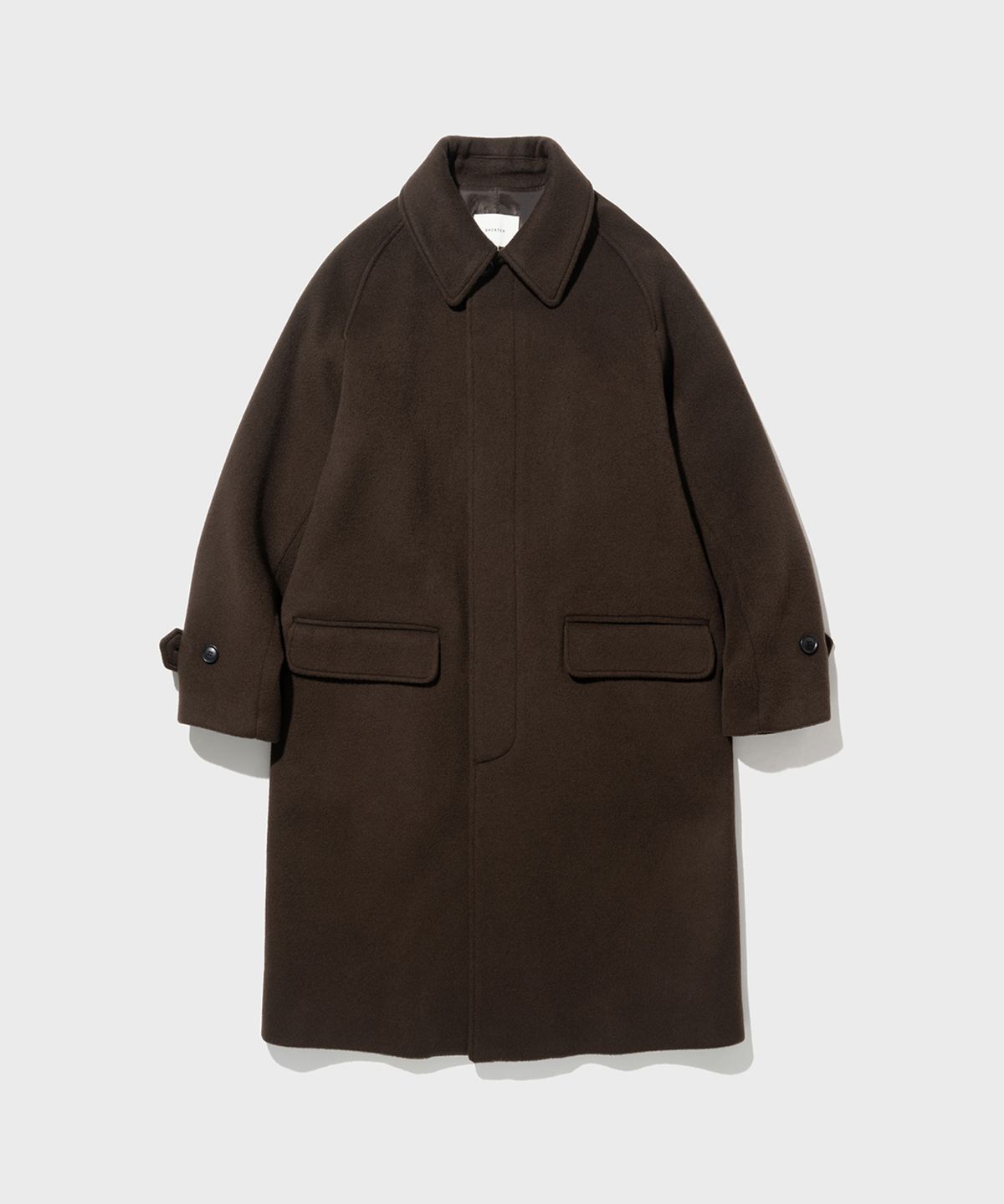셔터(SHIRTER) FINE MASTER BALMACAAN COAT (BROWN)