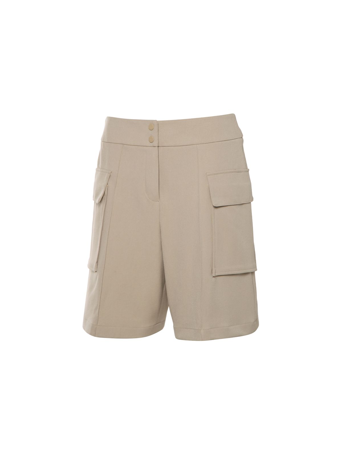 와이드앵글(WIDEANGLE) WG 카고 버뮤다 팬츠 L_Beige