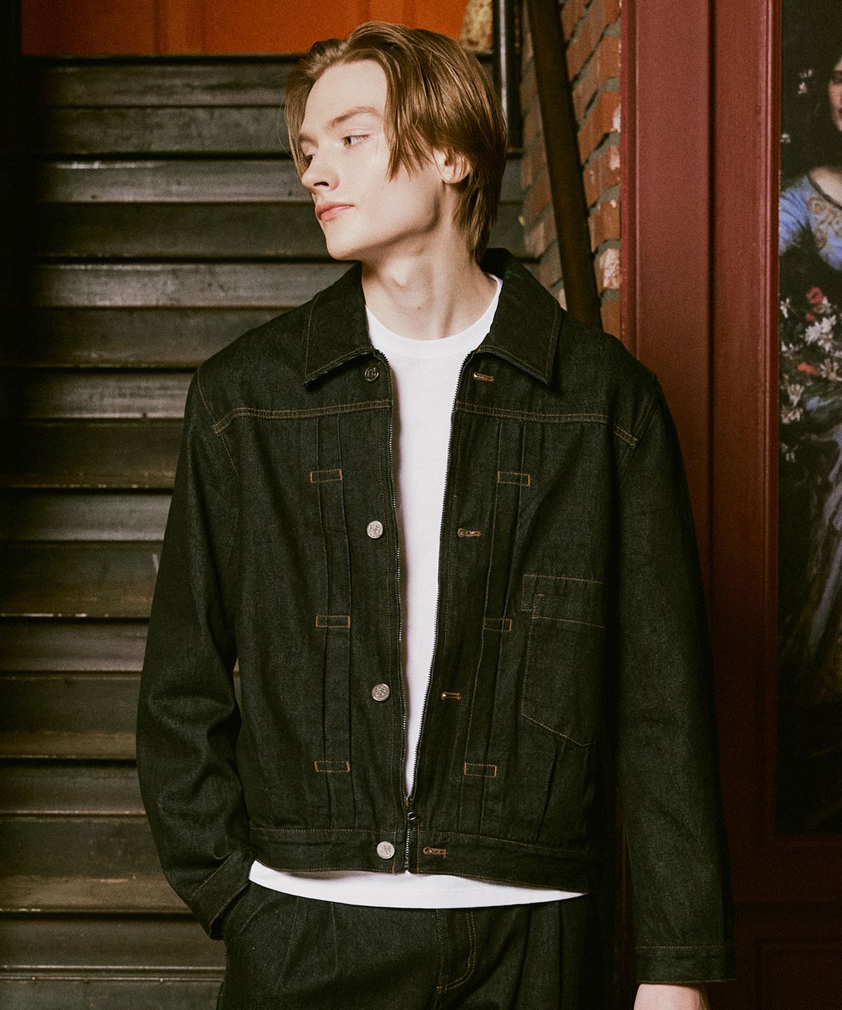 나우앤투모로우(NOWANDTOMORROW) DENIM JACKET [2 COLOR]