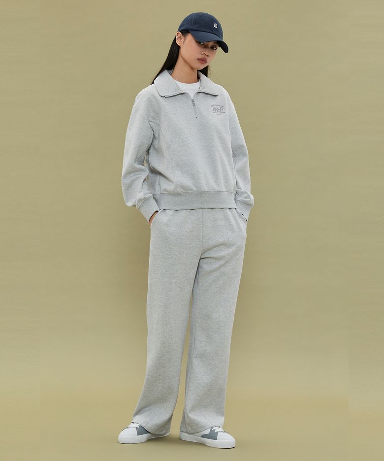 쿠션지 세미와이드 팬츠 WN-F832