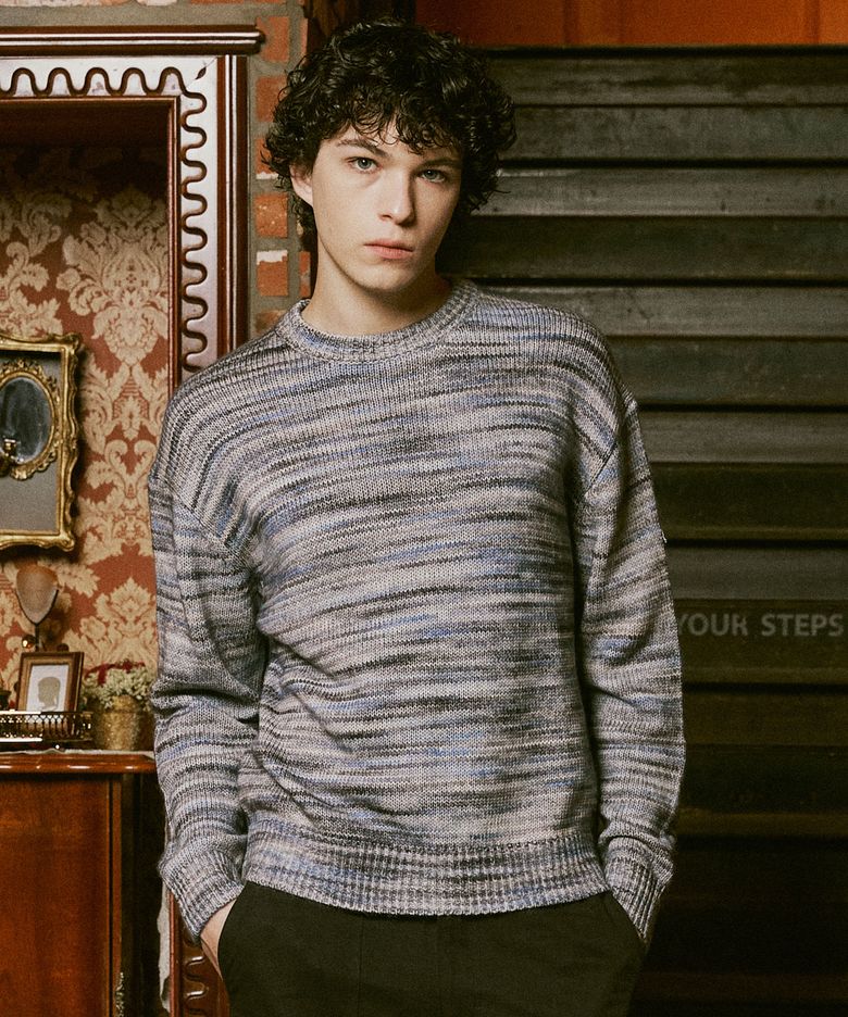 COLOR MIX PULLOVER [2 COLOR]
