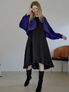 Bolero Oversized Knit Cardigan - VIOLET