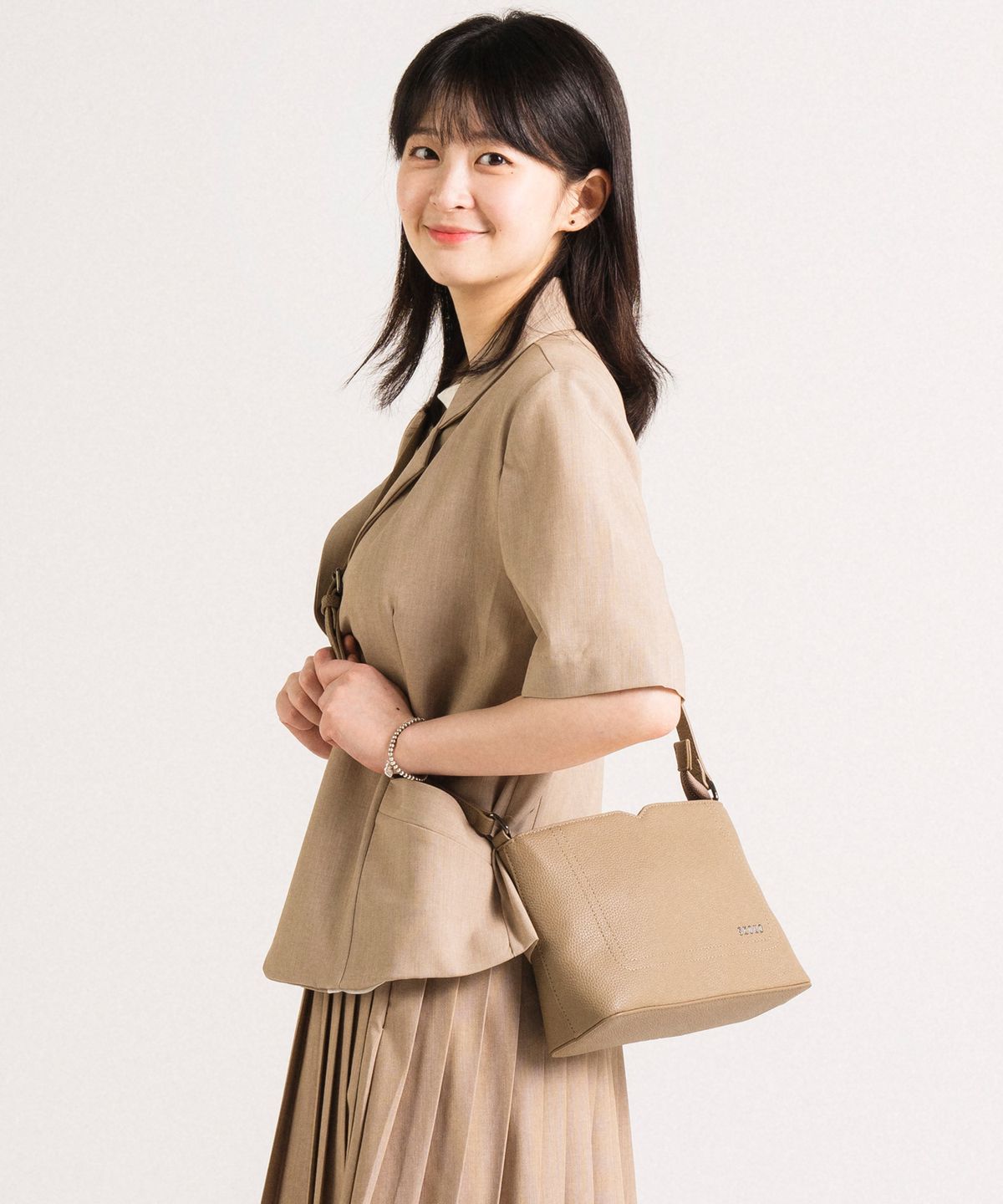스코노(SKONO) 미니멀스퀘어미니(카키)