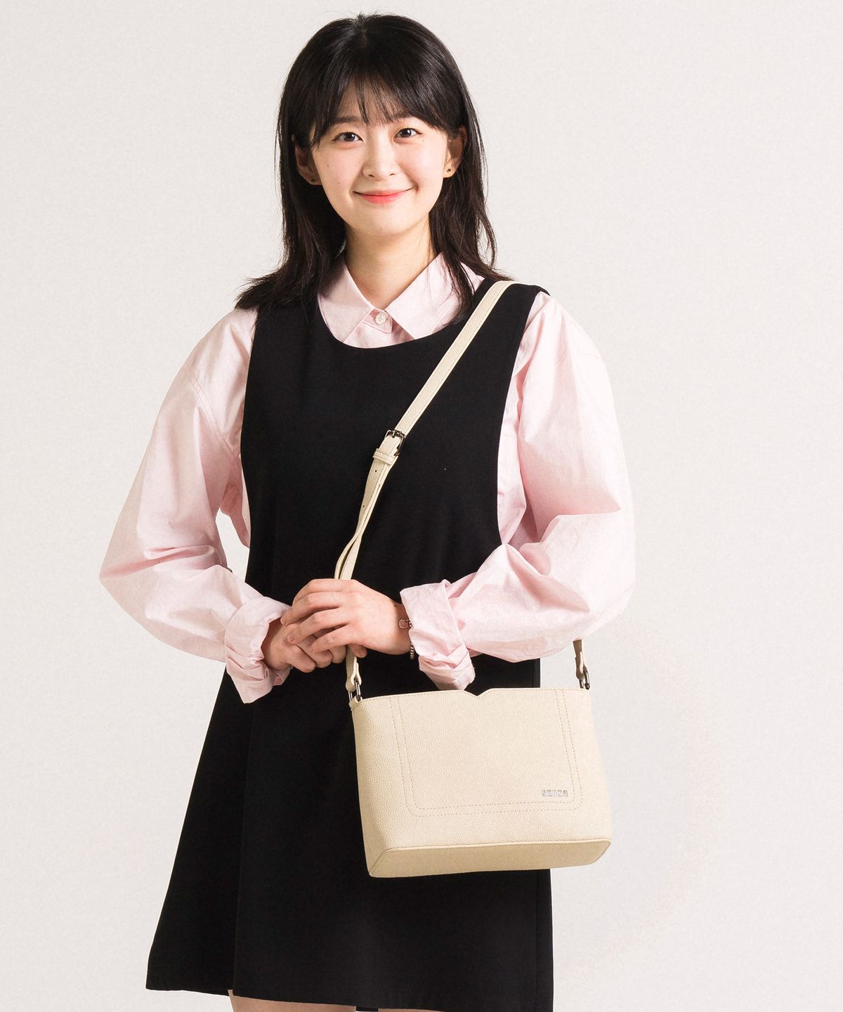 스코노(SKONO) 미니멀스퀘어미니(아이보리)