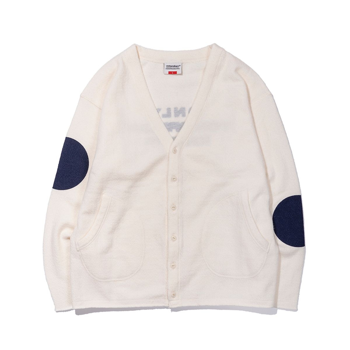 엑스트라오디너리(EXTRAORDINARY) NOBODY KNOWS CARDIGAN IVORY