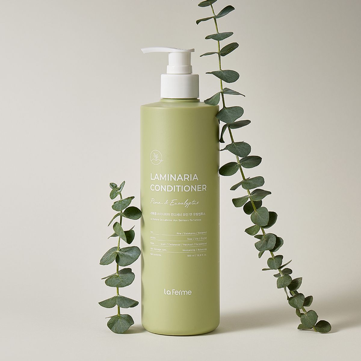 라페름(LA FERME) 라미나리아 컨디셔너 파인 앤 유칼립투스 500ml + 라페름 샤쉐 6종 증정