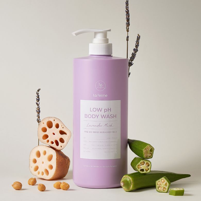로우 피에이치 바디워시 라벤더 머스크 1000ml + 샤쉐 6종 사은품 증정