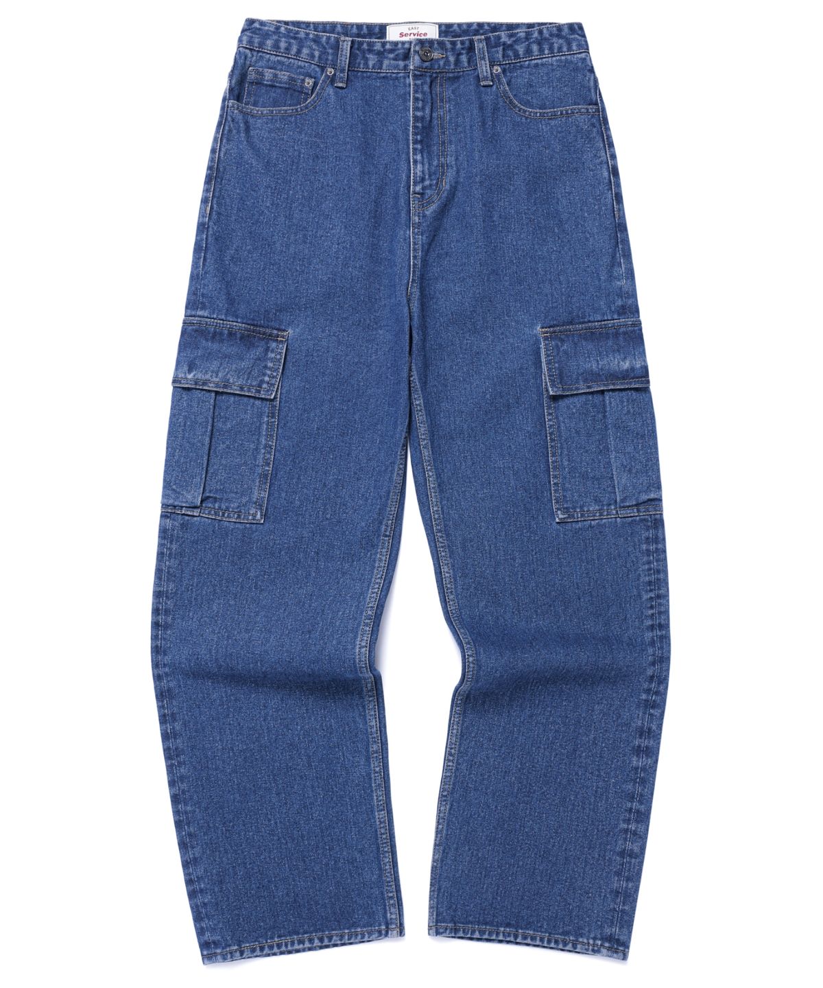이스트서비스샵(eastserviceshop) Cargo Semi Denim Pants - M/Blue