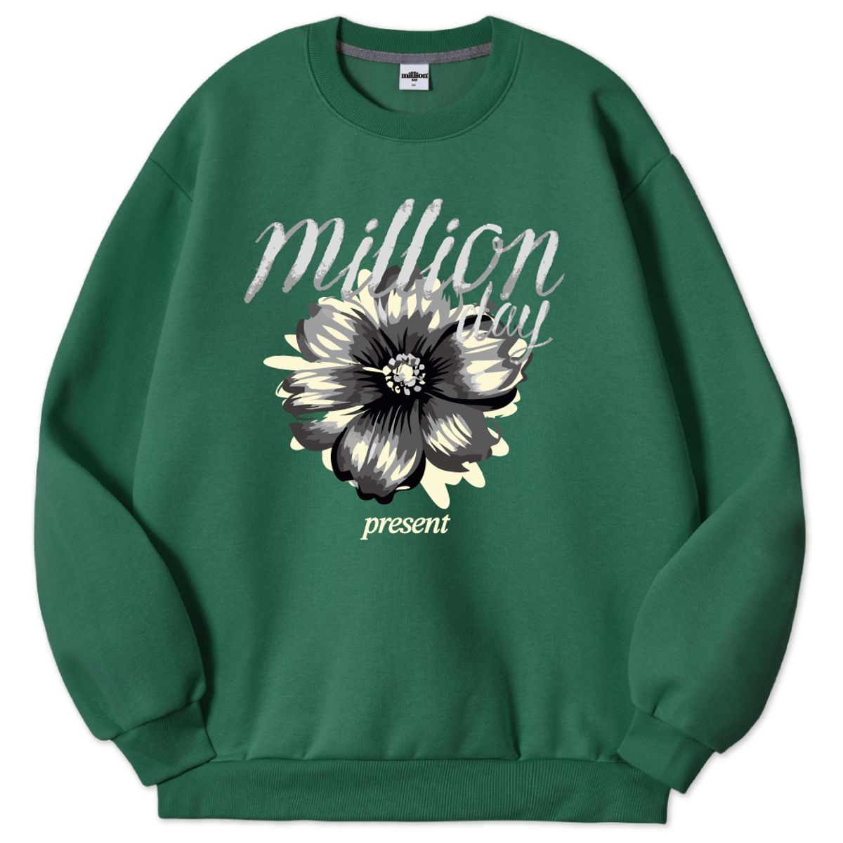 밀리언데이(MILLION DAY) MILLION Paints 특양면 맨투맨