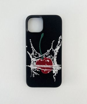[패브릭 자수 케이스]Splash Cherry