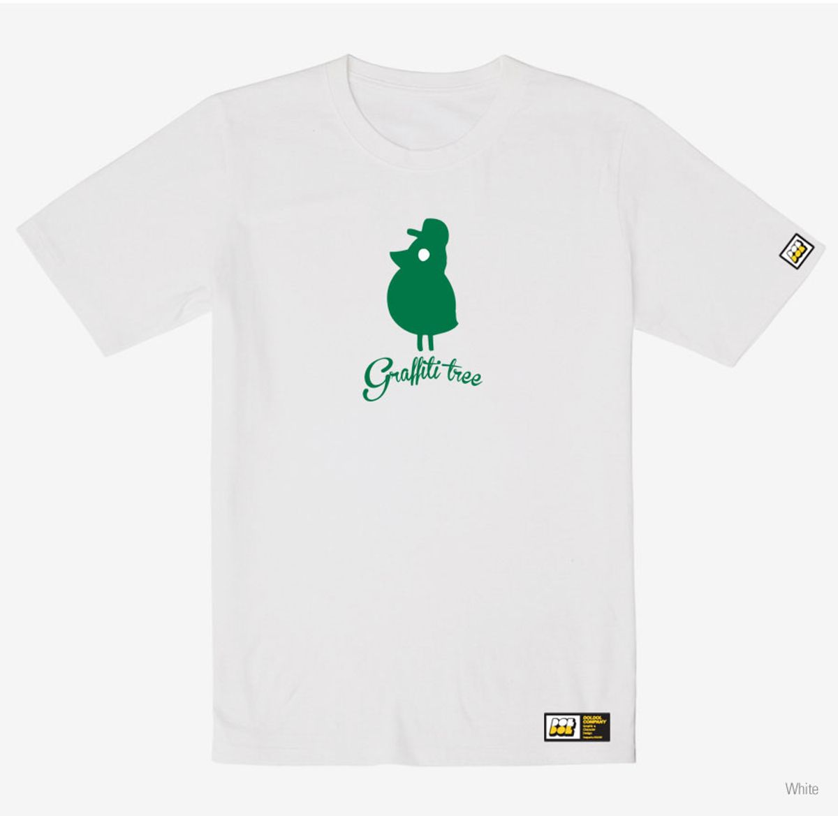 돌돌(DOLDOL) Graffiti-tree_T-shirts_14 동물의 숲 그래피티 트리 캐릭터 그래픽 티셔츠 반팔티