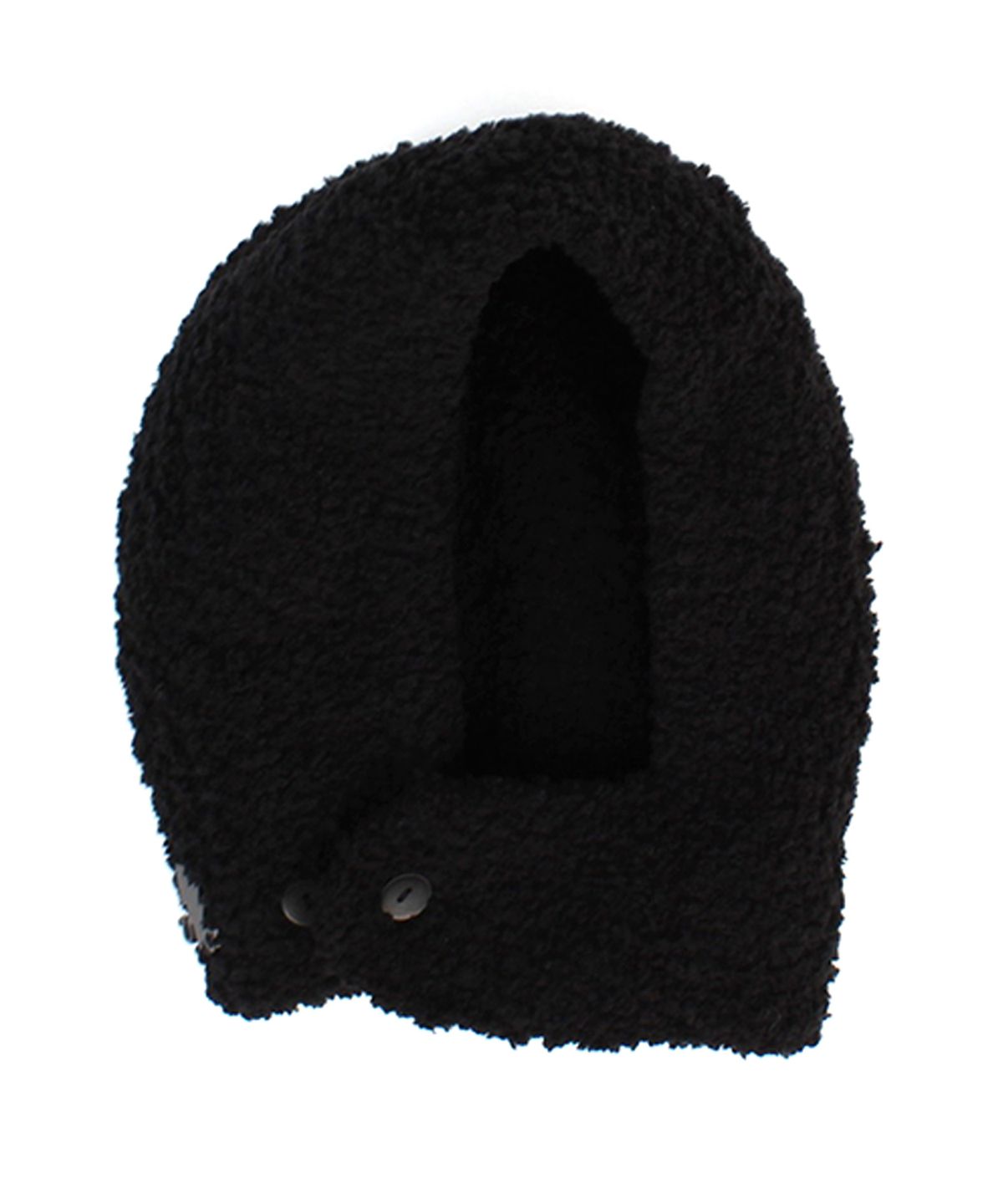 유니버셜 케미스트리(UNIVERSAL CHEMISTRY) Fleece Knit Black Balaclava 바라클라바