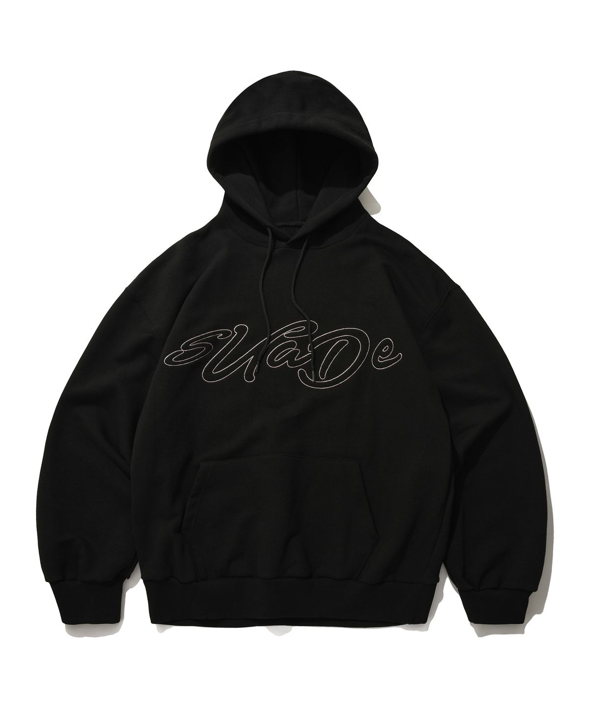 스웨이드(SUADE) HANDLOGO HOODIE [BLACK]