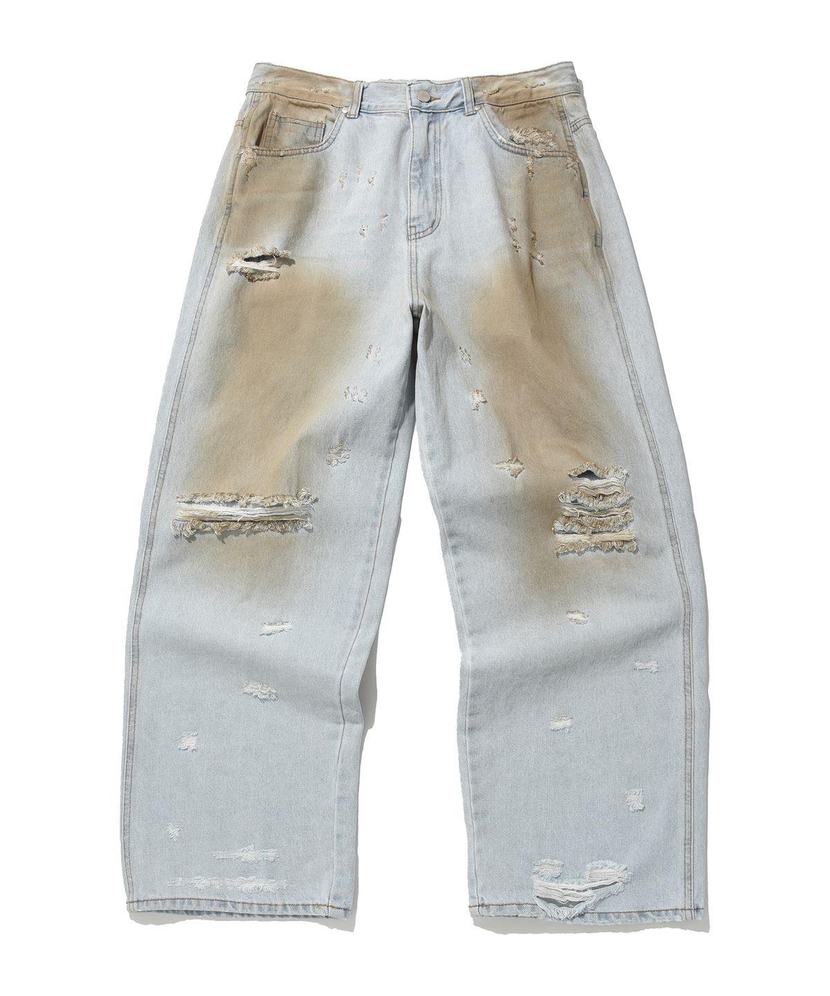 스웨이드(SUADE) OIL WASHED DENIM [LIGHT BLUE]