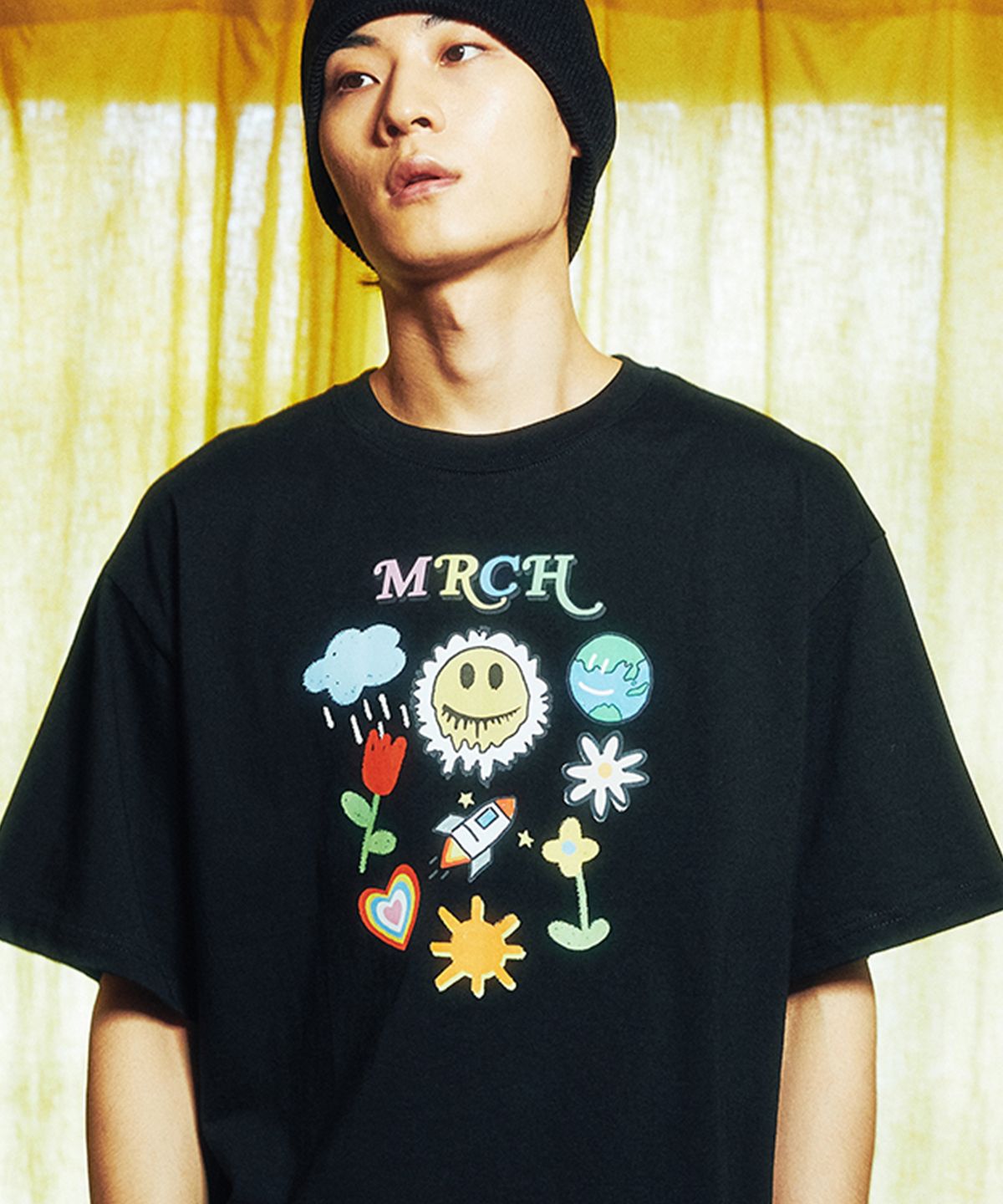 미스터차일드(MISTER CHILD) 아카이브 티셔츠 블랙