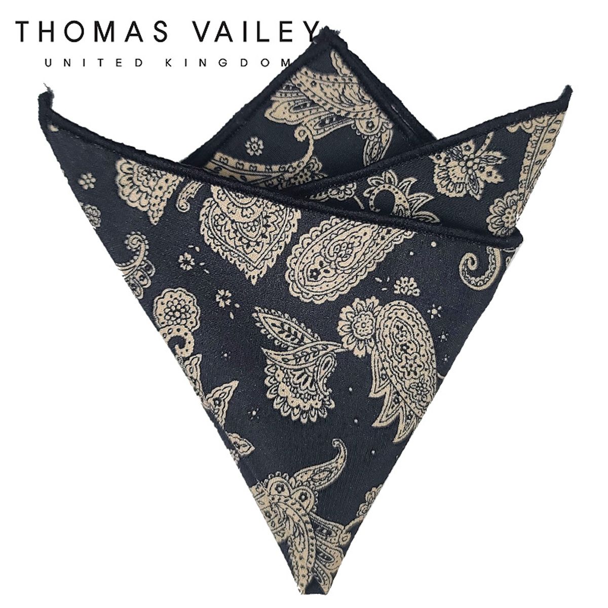 토마스 베일리(THOMAS VAILEY) 행커치프 - 페르시안 블랙