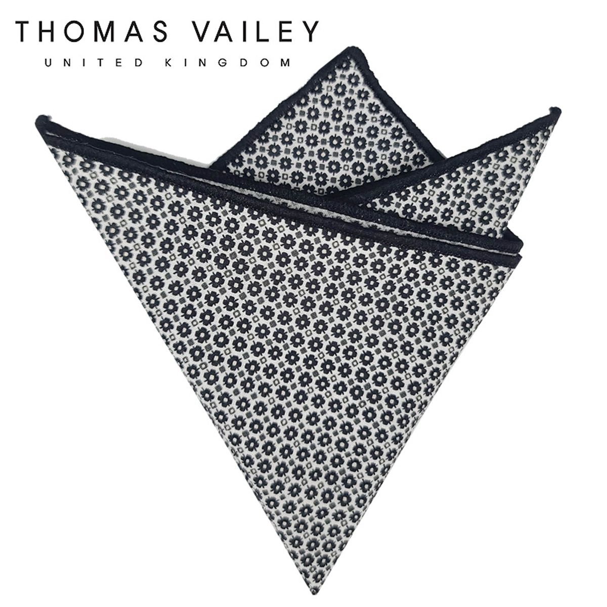 토마스 베일리(THOMAS VAILEY) 행커치프 - 더피 화이트