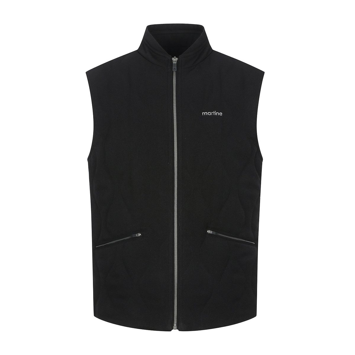 마틴골프(MARTINE GOLF) Quilting Padding Woven Vest_Black (Men)