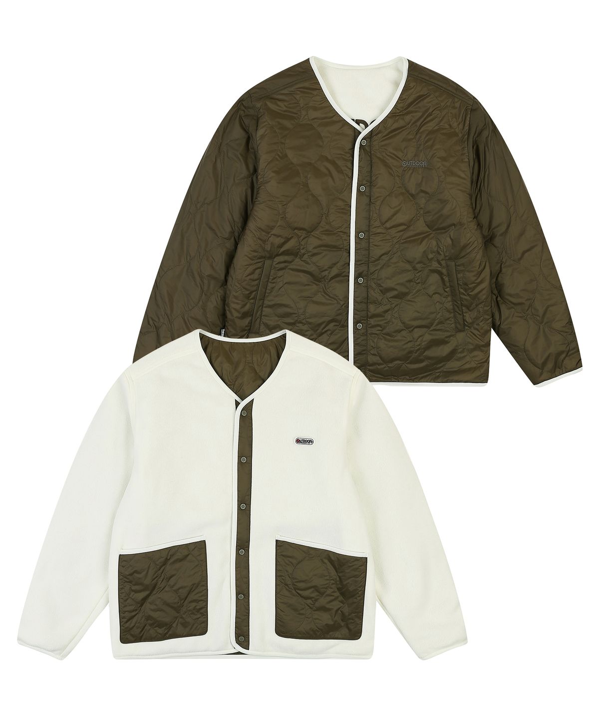 아웃도어 프로덕츠(OUTDOOR PRODUCTS) 아스펜 리버시블 립스탁 플리스 자켓 ASPEN REVERSIBLE RIPSTOP FLEECE JACKET