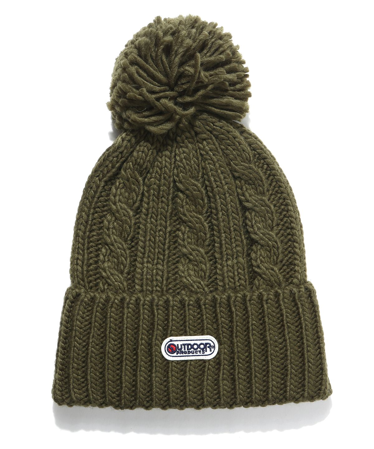 아웃도어 프로덕츠(OUTDOOR PRODUCTS) 케이블 폼폼 비니 CABLE POM POM BEANIE