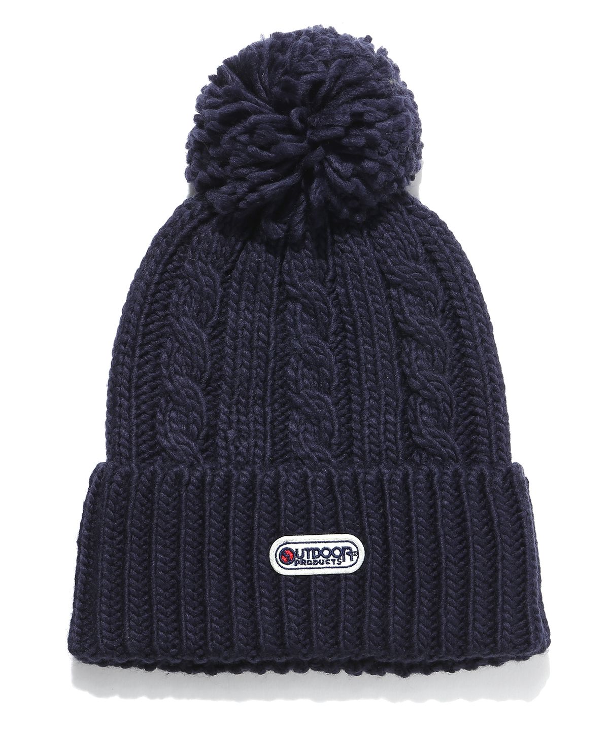아웃도어 프로덕츠(OUTDOOR PRODUCTS) 케이블 폼폼 비니 CABLE POM POM BEANIE