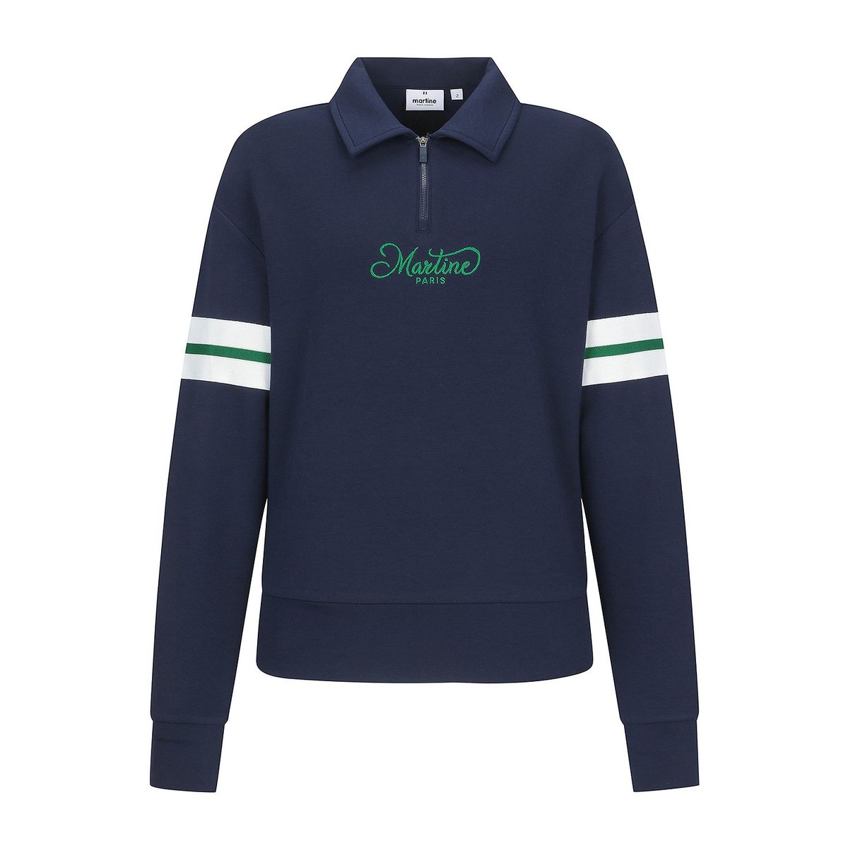 마틴골프(MARTINE GOLF) Half Zip-up Collar Shirts_Navy