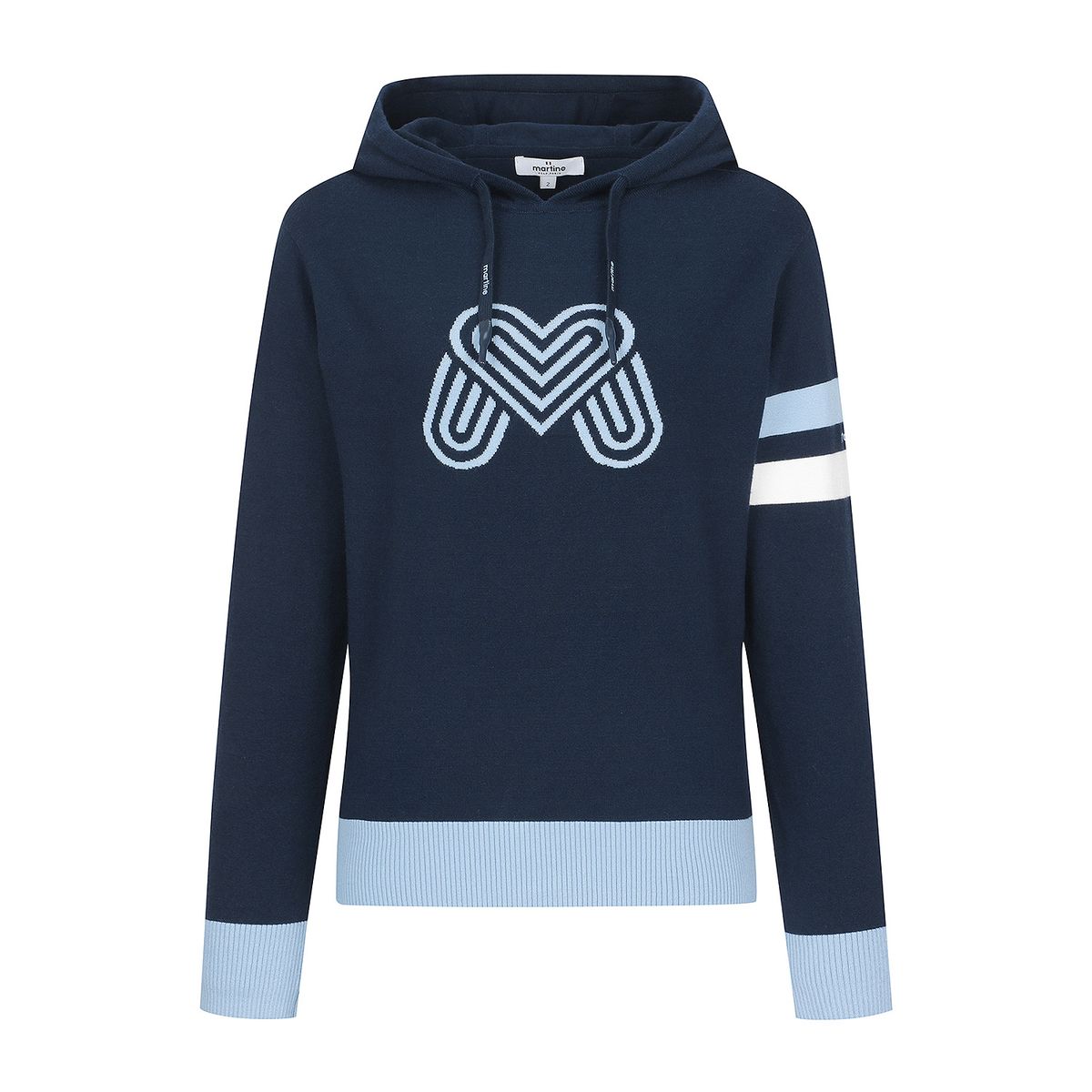 마틴골프(MARTINE GOLF) Hoody Logo Sweater_Navy