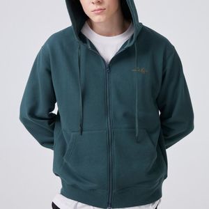 와일드라이프 후드집업 딥그린