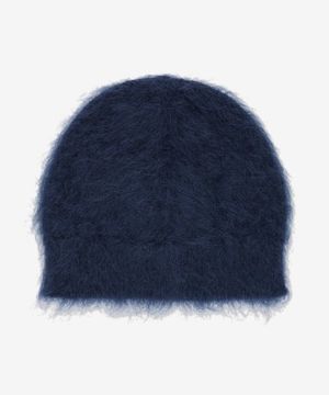 브러시드 이펙트 니트 비니 - 네이비 / J40ZZ0130J14654402