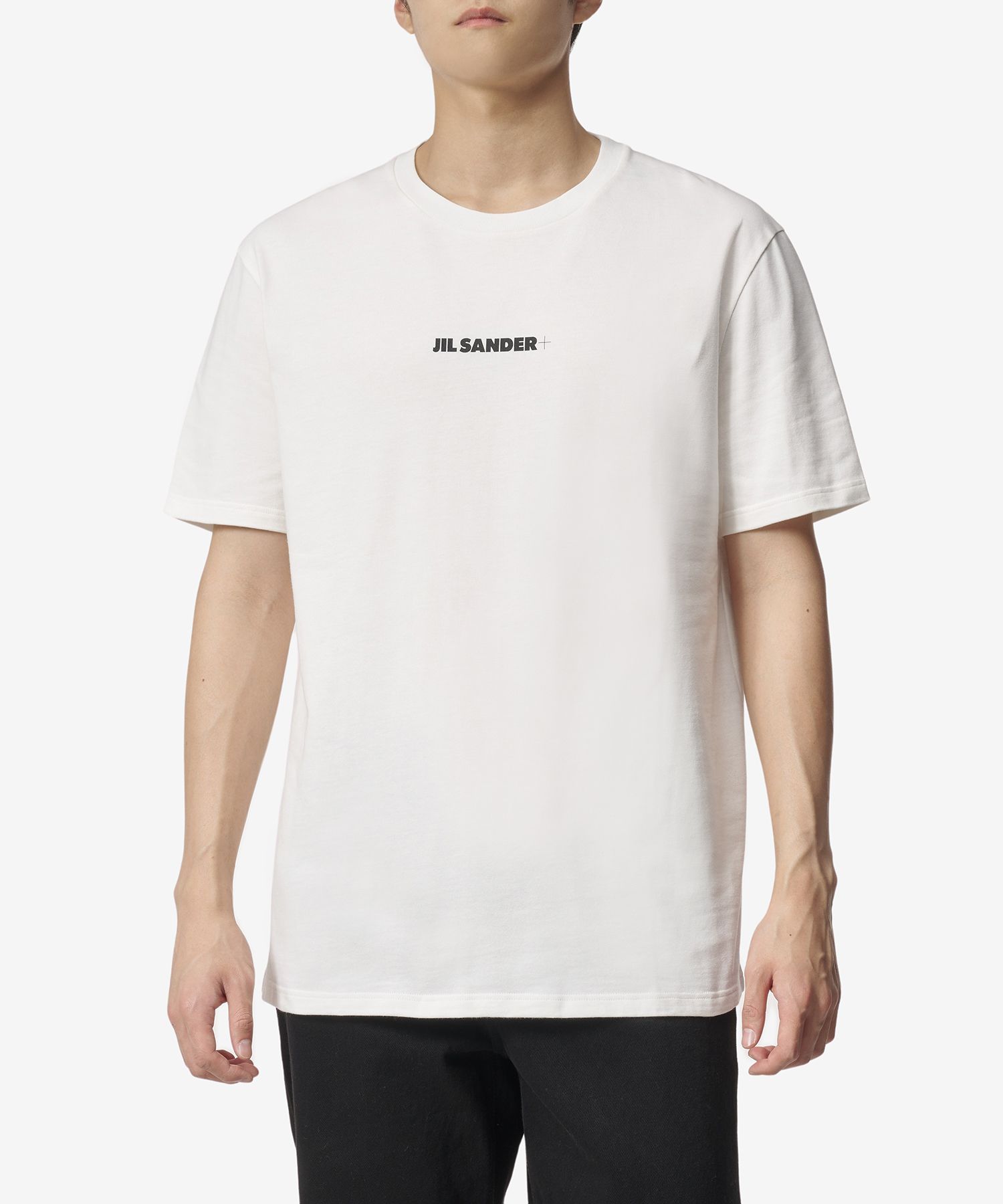 MUSINSA公式 | JIL SANDER ロゴプリント半袖Tシャツ - ホワイト 