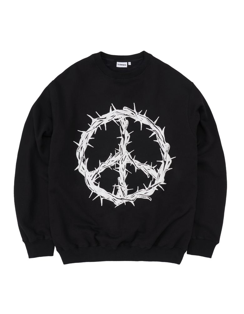 Peace Crewneck - Black