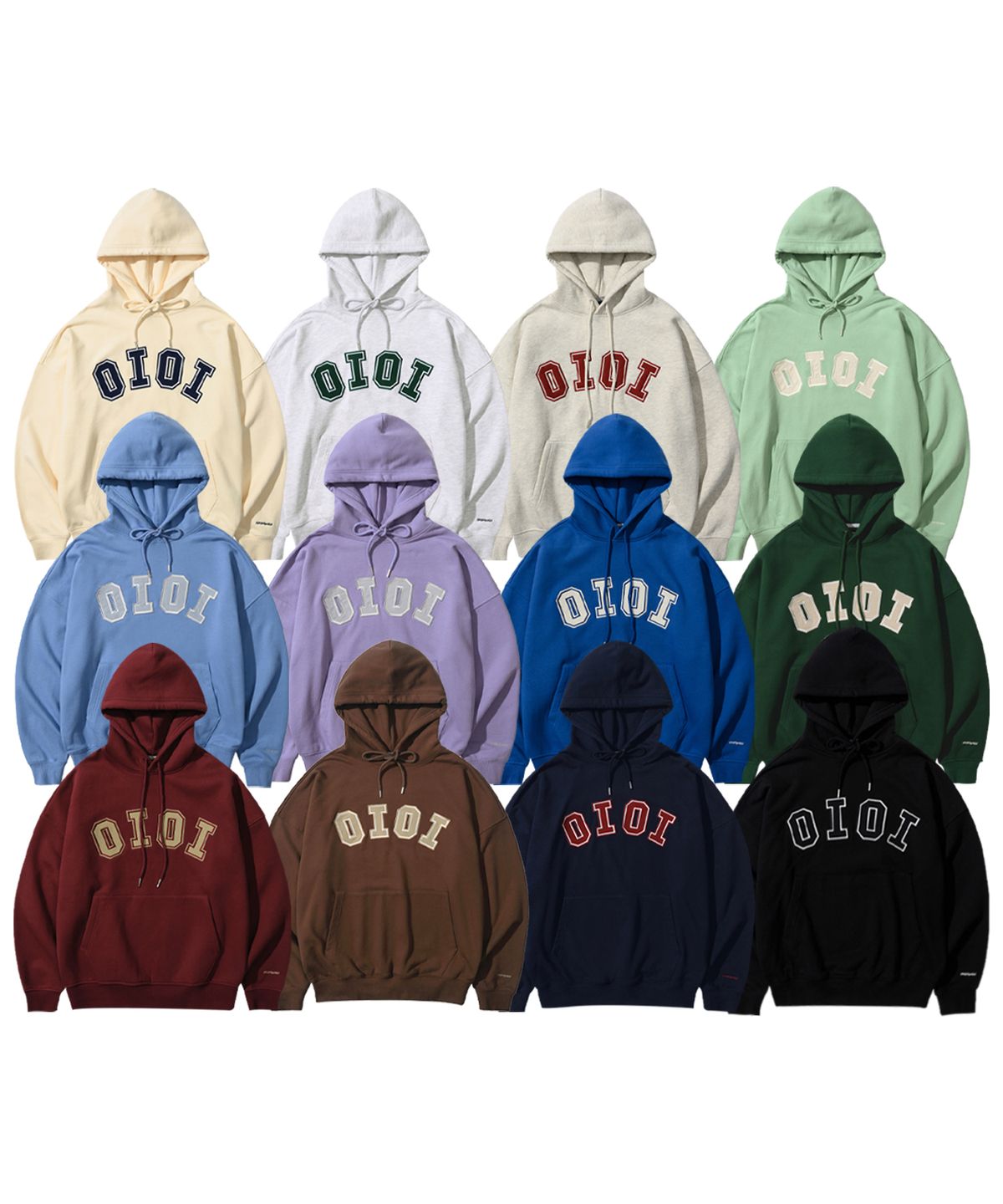 오아이오아이 컬렉션(OIOI COLLECTION) SIGNATURE HOODIE (12colors)